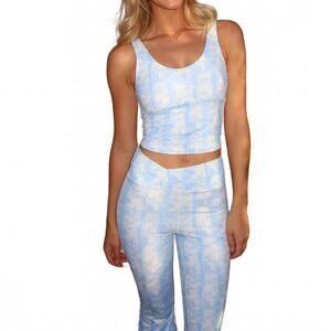 NEW THE HAPPY CAMP3R harper top in blue camo